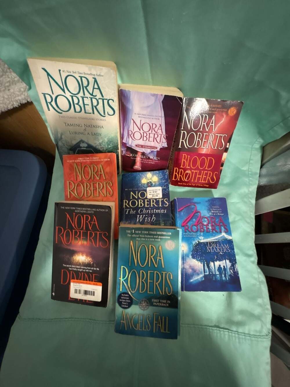 Nora Roberts Assorted Paperback Novel Collection - 8 Book Lot